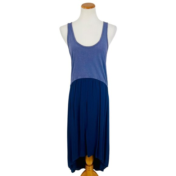 Vintage Y2K Anthropologie Cutout High-Low Midi Dress • Coastal Boho Minimalist - Picture 3 of 16